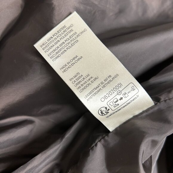 NEW Pilcro Oversized Washed Faux-Leather Jacket - Picture 7 of 7